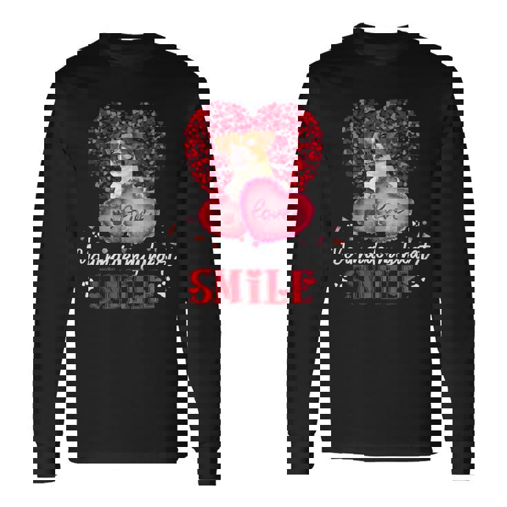 J aded LondonI LOVE REJECTION ゼブラカットソー I Love London Distressed Union Jack Heart Long Sleeve T
