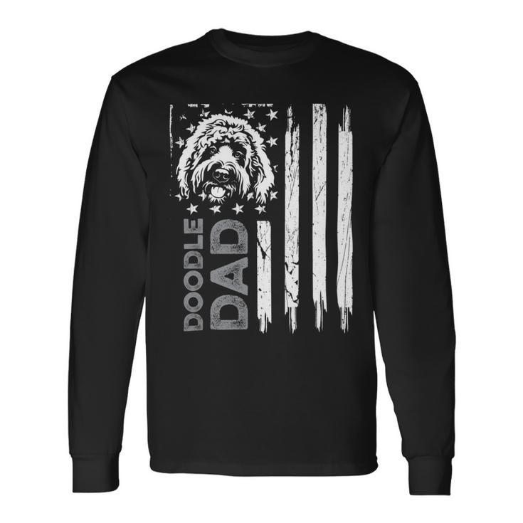 Doodle Dad Goldendoodle Daddy Long Sleeve T-Shirt