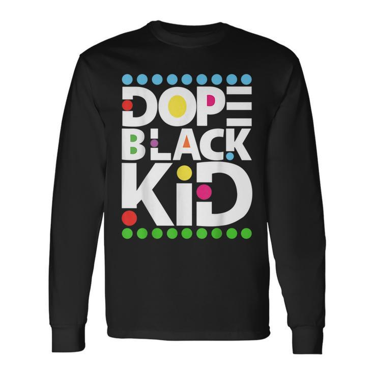 Dope Black Junenth 1865 Dope Black Kid Long Sleeve T-Shirt