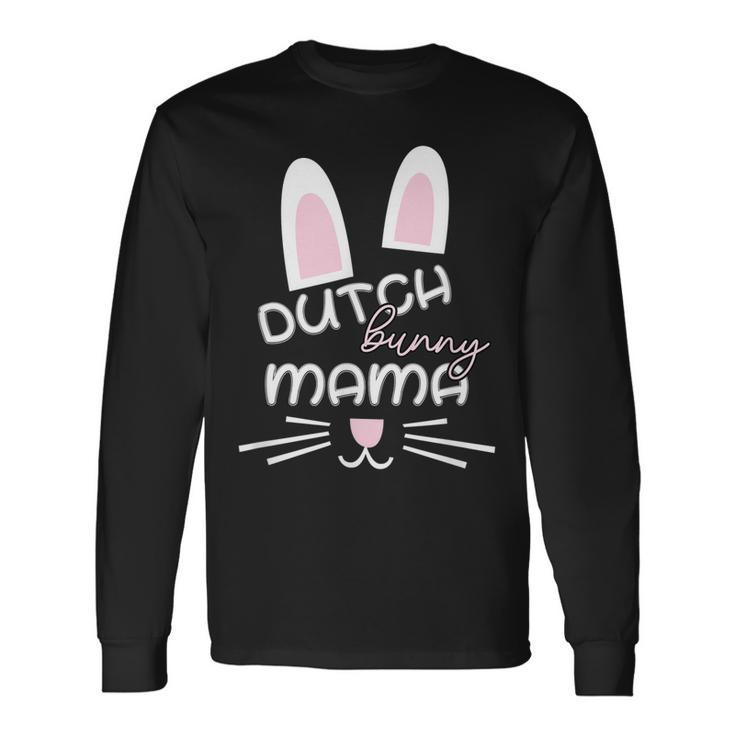 Dutch Rabbit Mum Rabbit Lover Long Sleeve T-Shirt T-Shirt