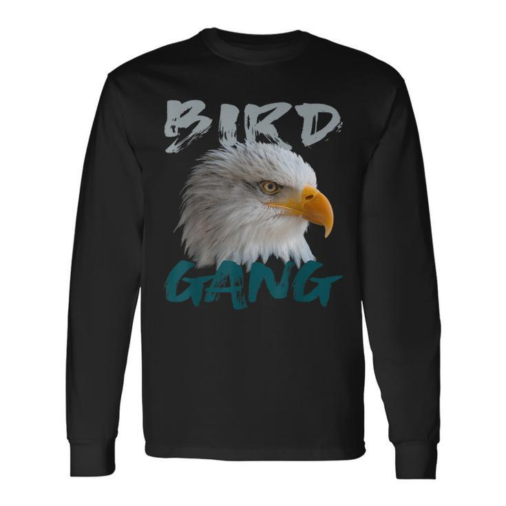 Eagle Bird Gang Philadelphia Football Football Long Sleeve T-Shirt