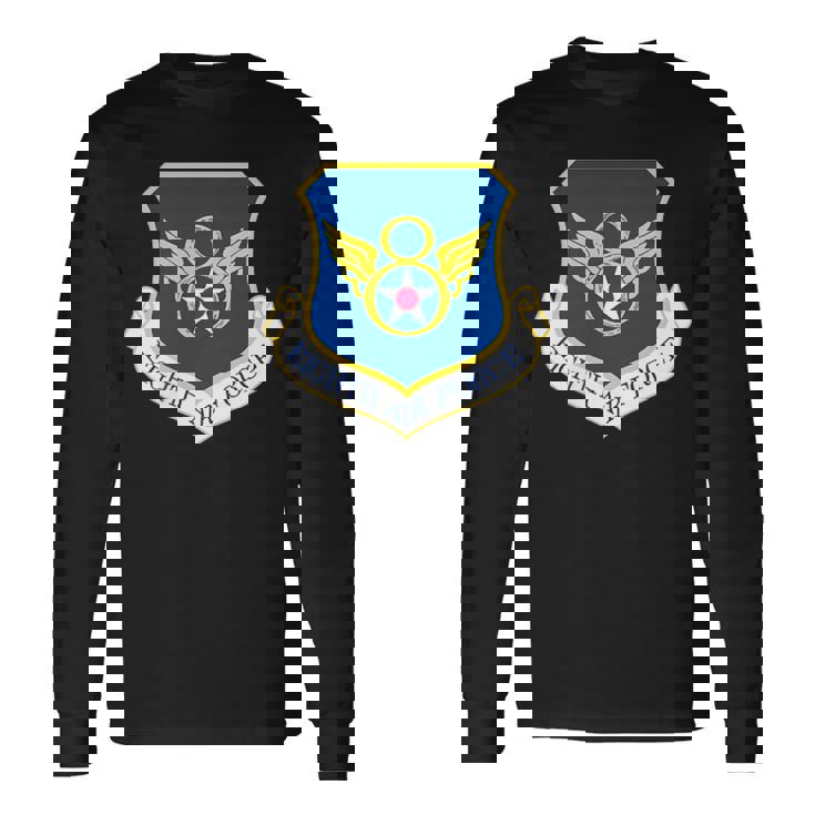 Eighth Air Force Barksdale Afb B-52 Military Long Sleeve T-Shirt