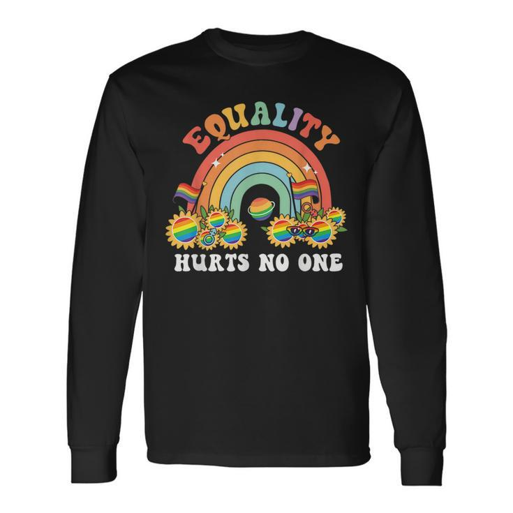 Equality Hurts No One Lgbt Pride Gay Pride Long Sleeve T-Shirt T-Shirt Gifts ideas
