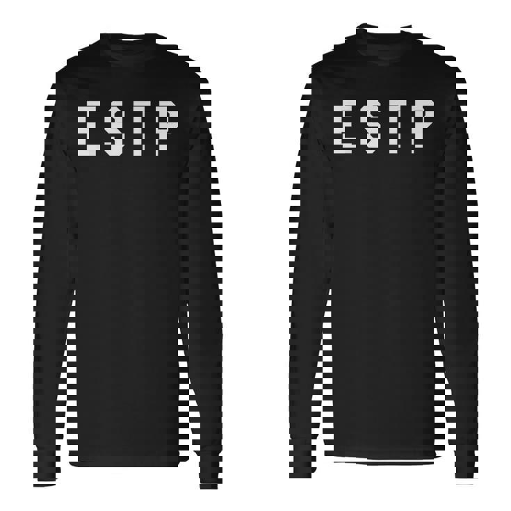 Estp Extrovert Personality Long Sleeve T-Shirt