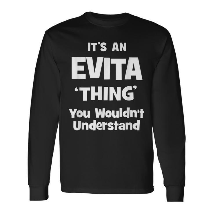 Evita Thing Name Long Sleeve T-Shirt