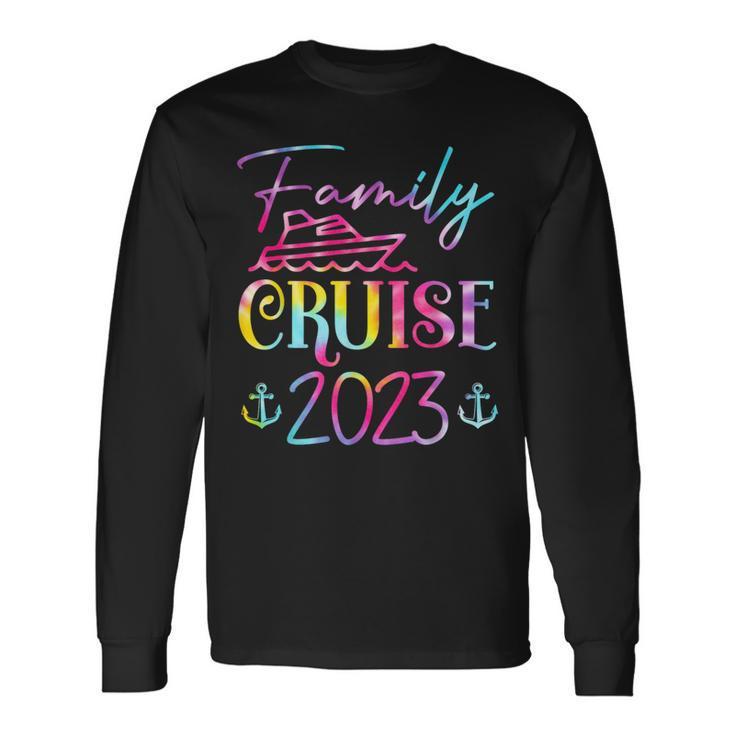 Family Cruise 2023 Travel Trip Holiday Matching Squad Long Sleeve T-Shirt