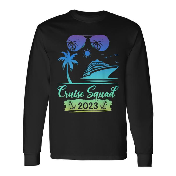 Family Cruise Squad 2023 Summer Matching Vacation 2023 Long Sleeve T-Shirt T-Shirt