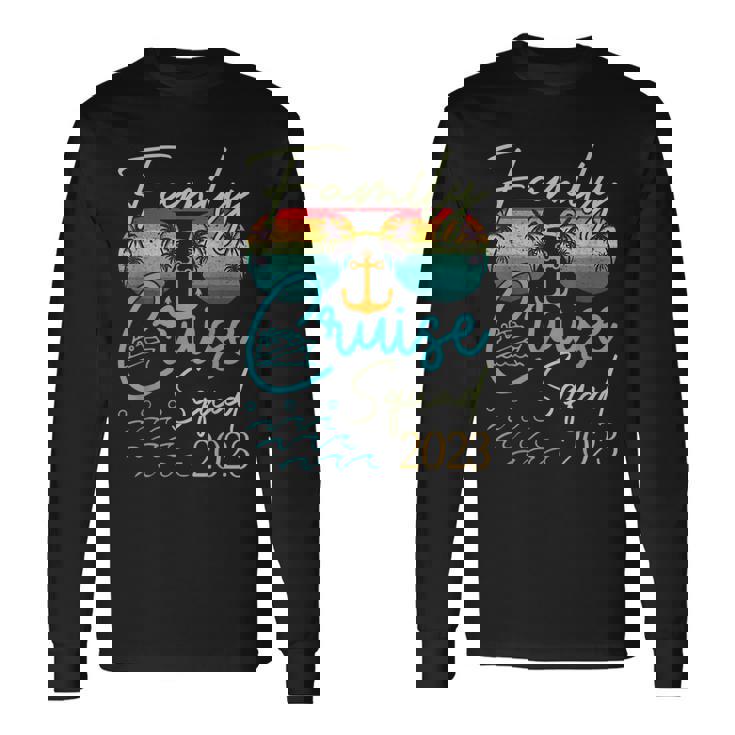 Family Cruise Squad 2023 Vacation Matching Group Long Sleeve T-Shirt Gifts ideas