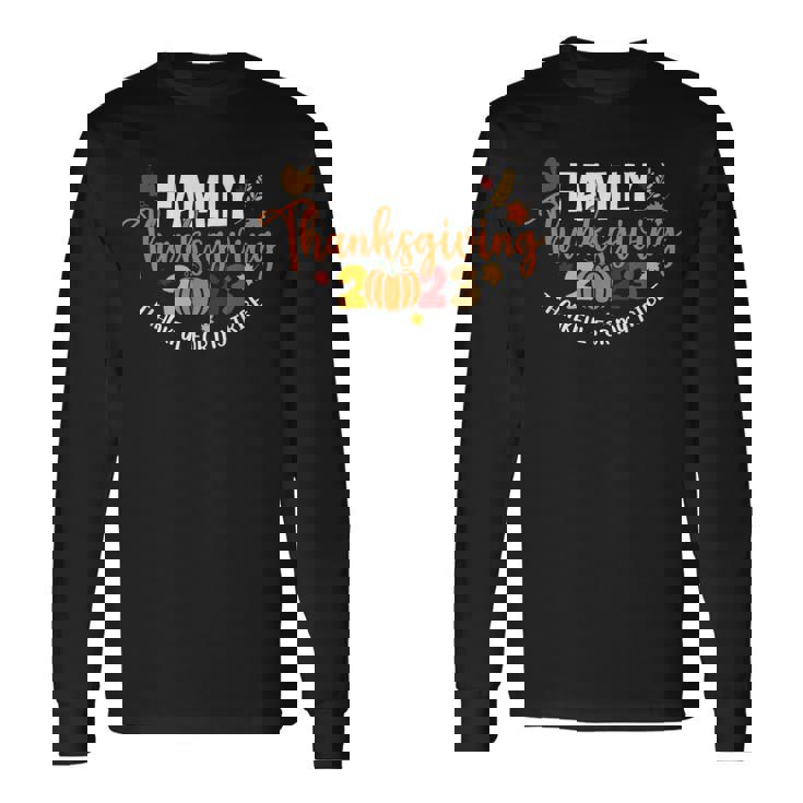 Family Thanksgiving Thanksgiving Cruise Family Pumpkin Long Sleeve T-Shirt