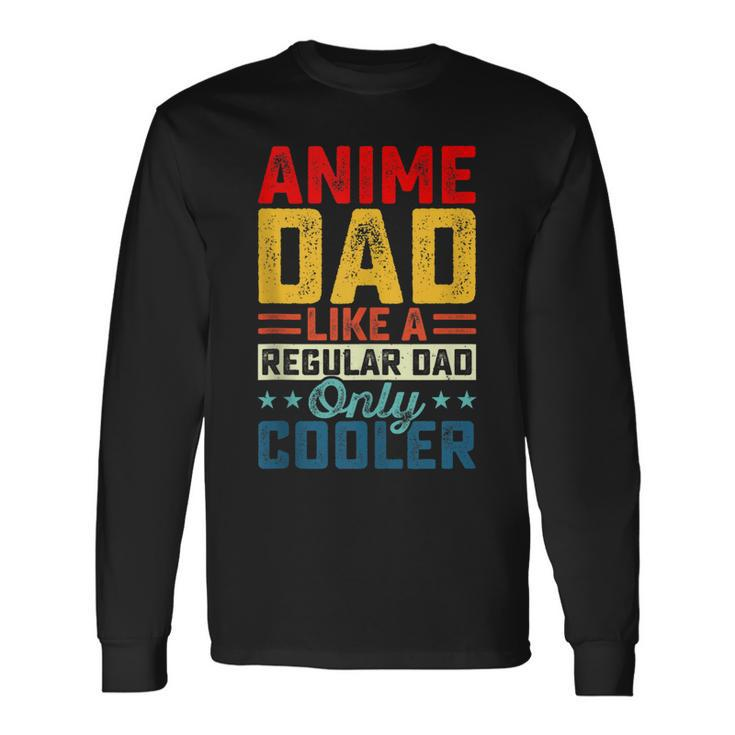 Father’S Day Anime Dad Daddy Father Papa Graphic From Son Long Sleeve T-Shirt T-Shirt