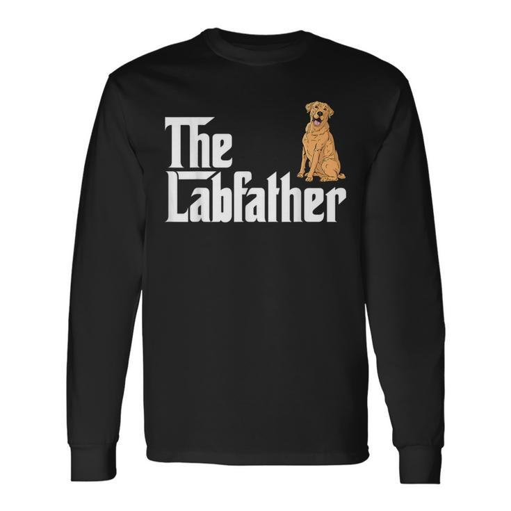 Fathers Day Labrador Daddy Dog Lover The Lab Father Long Sleeve T-Shirt T-Shirt
