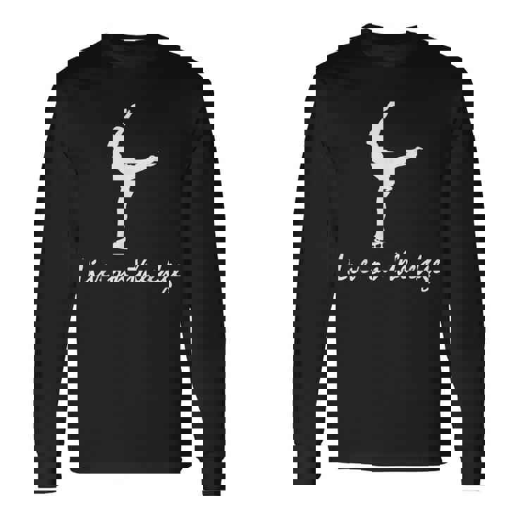 Figure Skating Shirt For Girls And Women | Live On The Edge Figure Skating Shirt For Girls And Women | Live On The Edge