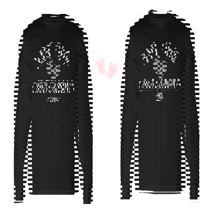 First Time Great Grandma 2024 Long Sleeve T-Shirt