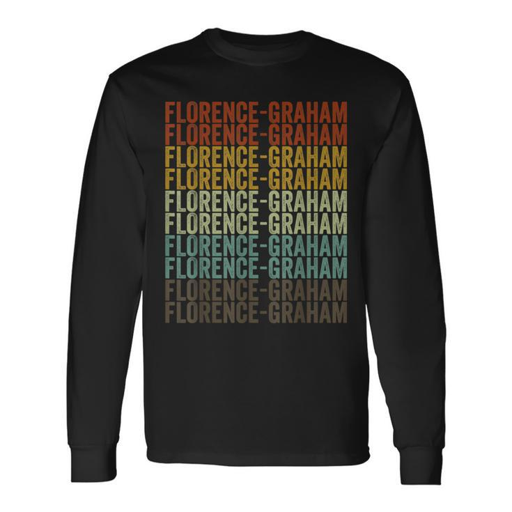Florence-Graham City Retro Long Sleeve T-Shirt
