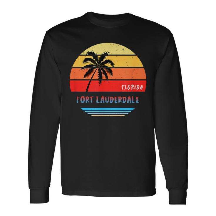 Fort Lauderdale Fort Lauderdale Florida Long Sleeve T-Shirt