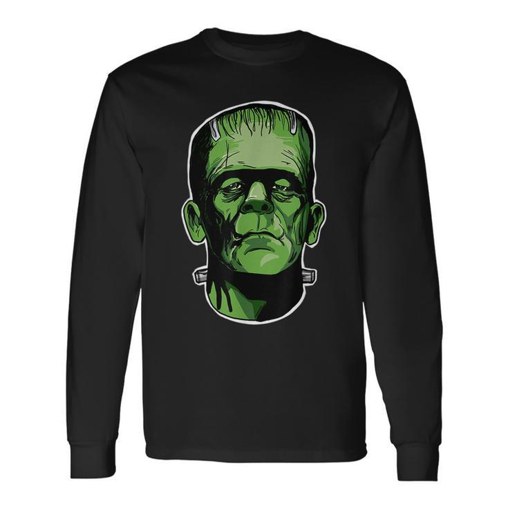 Frankenstein Monster Horror Halloween Halloween Long Sleeve T-Shirt Gifts ideas