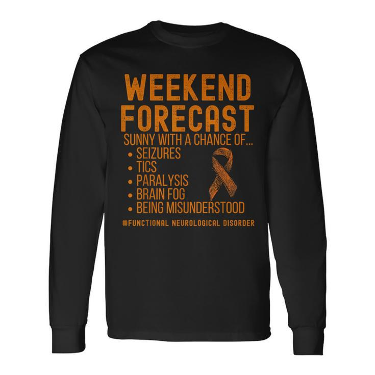 Functional Neurological Disorder Awareness Day In The Life Long Sleeve T-Shirt