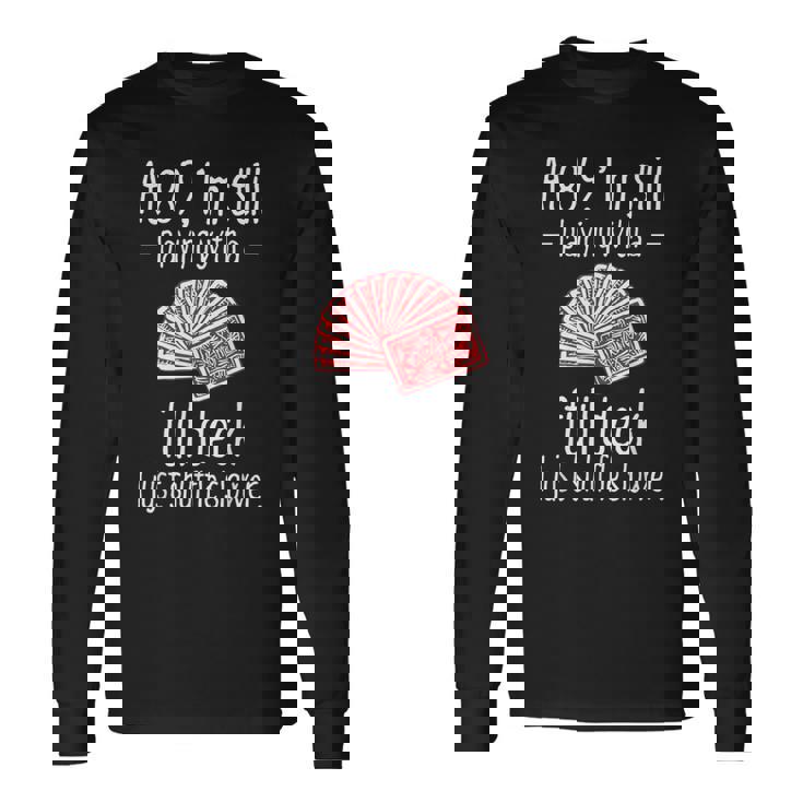 89Th Birthday 89 Year Old Cards Long Sleeve T-Shirt Gifts ideas