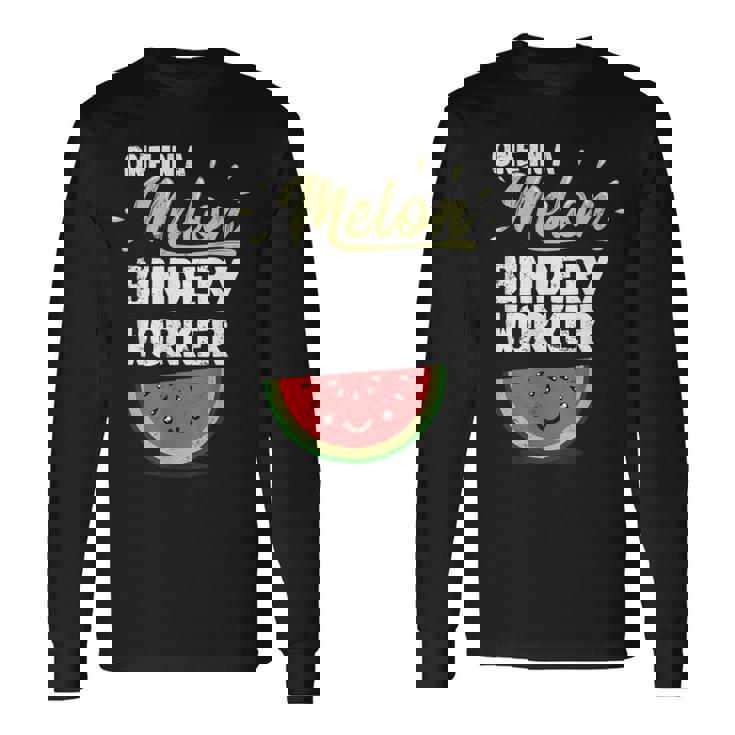 Bindery Worker Long Sleeve T-Shirt