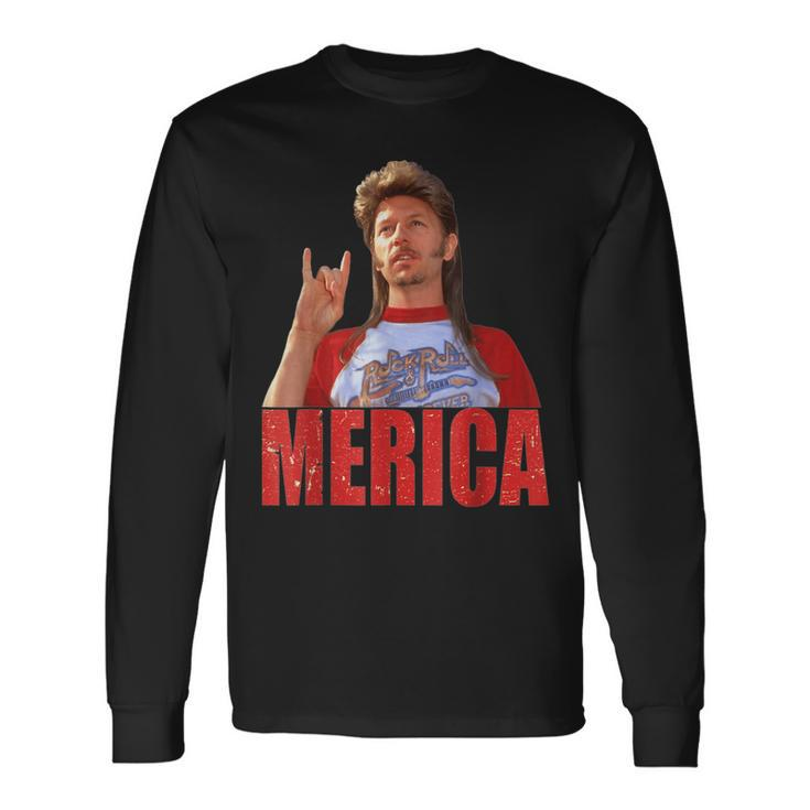 Joe Merica 4Th Of July Independence America Patriotic Long Sleeve T-Shirt