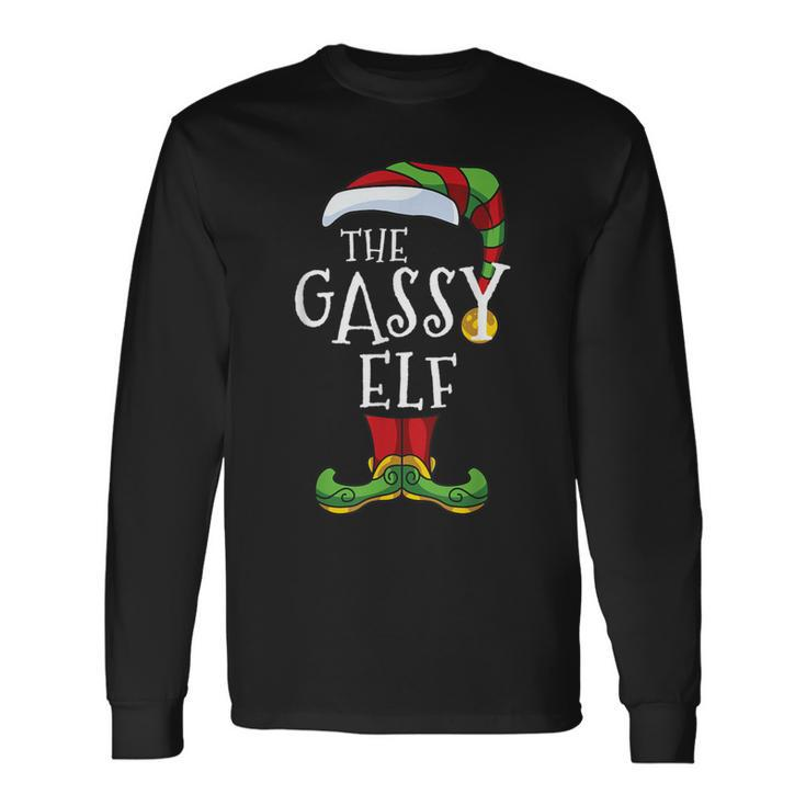Gassy Elf Family Matching Christmas Group Long Sleeve T-Shirt