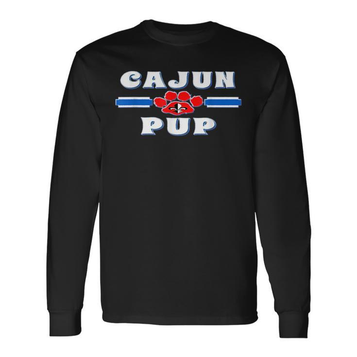Gay Cajun Pup Play Bdsm Puppy Fetish Pride Long Sleeve T-Shirt T-Shirt