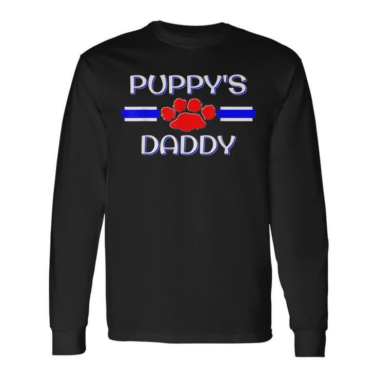 Gay Puppy Daddy Bdsm Human Pup Play Fetish Kink Long Sleeve T-Shirt