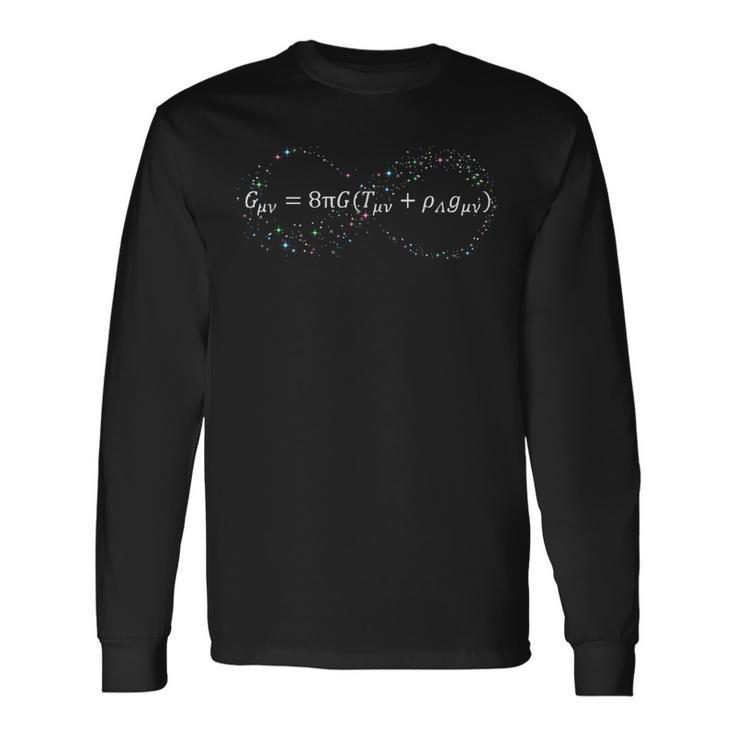 General Relativity Genial Mathematical Equation Long Sleeve T-Shirt