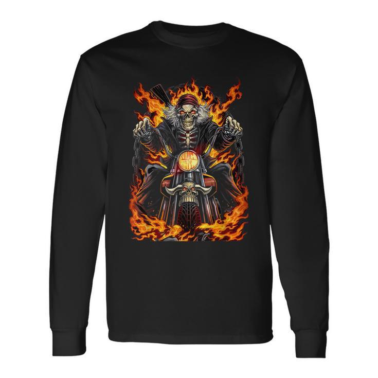 Long sleeve Fire-Flower Black Pat Guzik T-shirt on sale original art print