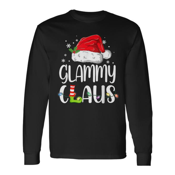 Glammy Claus Christmas 2023 Family Xmas Long Sleeve T-Shirt