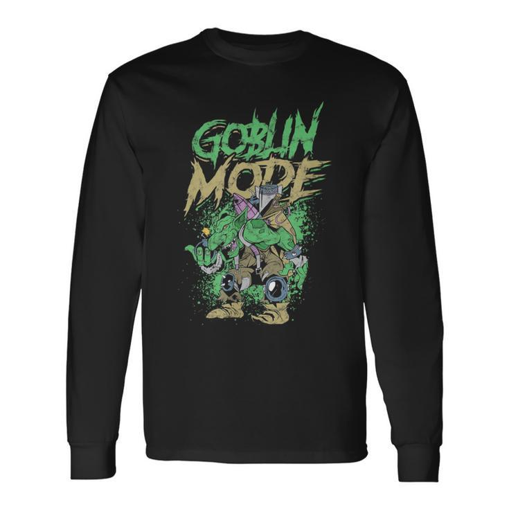 Goblin Mode Horror Halloween Halloween Long Sleeve T-Shirt