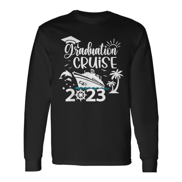 Graduation Cruise Squad 2023 Matching Group Vacation Long Sleeve T-Shirt
