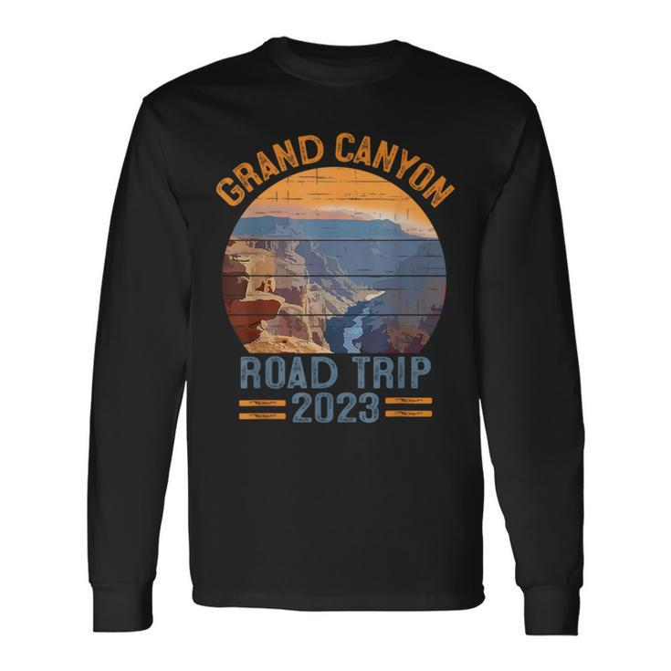 Grand Canyon National Park Road Trip 2023 Family Vacation Long Sleeve T-Shirt