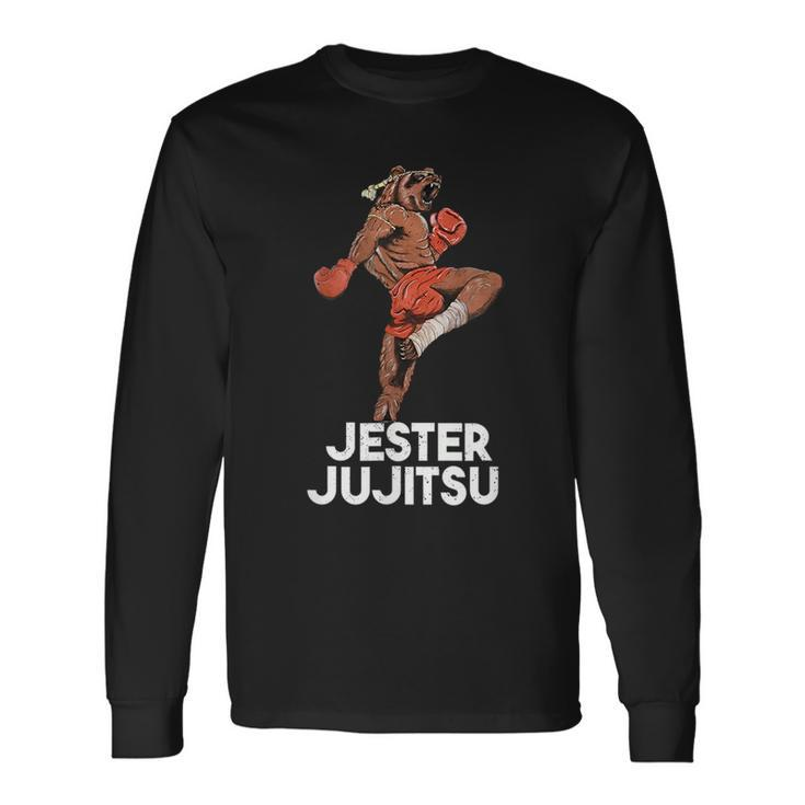Grizzly Bears Epic Jiujitsu Mmainspired Martial Arts Martial Arts Long Sleeve T-Shirt T-Shirt