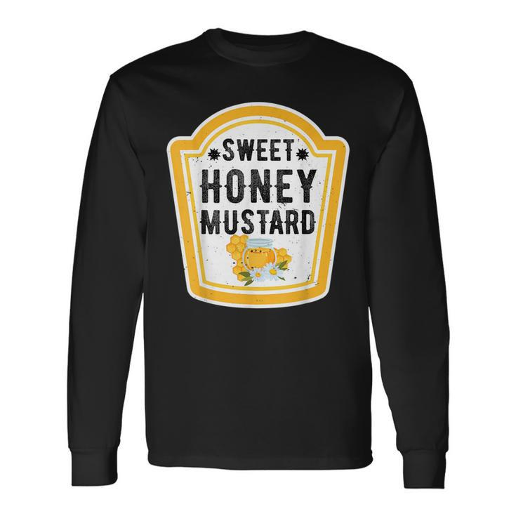 Group Halloween Costume Sweet Honey Mustard Condiment Halloween Long Sleeve T-Shirt T-Shirt
