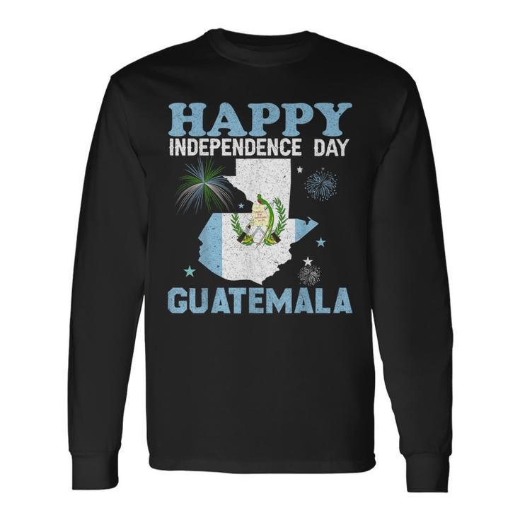 Guatemala Flag Guatemala Independence Day 2023 Long Sleeve T-Shirt