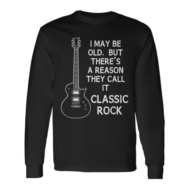 Guitar Guitarist Musician Rock Music Dad Long Sleeve T-Shirt T-Shirt