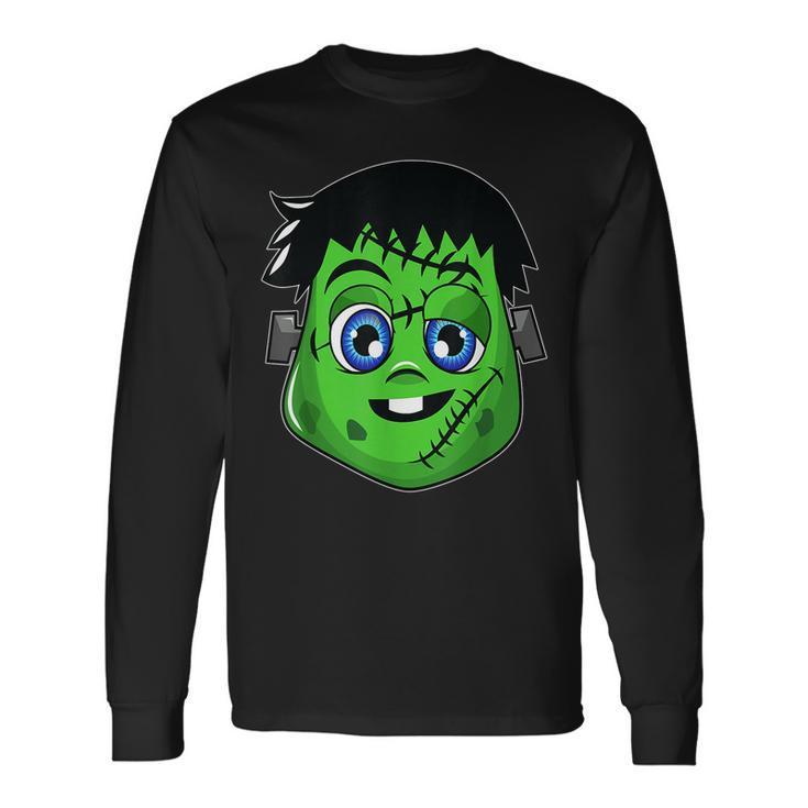 This Is My Halloween Costume Frankenstein Horror Movie Halloween Costume Long Sleeve T-Shirt