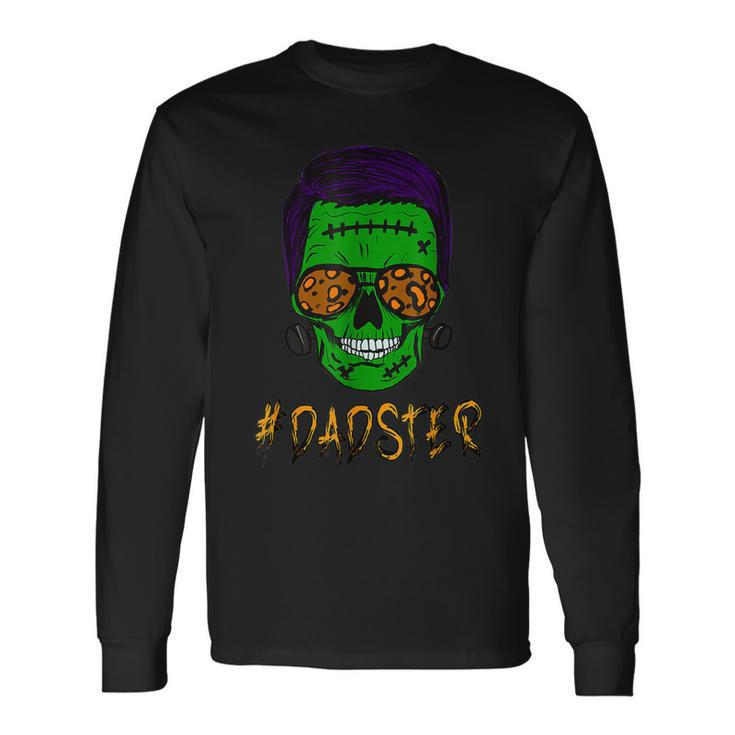 Halloween Dadster Dad Father Costume Long Sleeve T-Shirt T-Shirt Gifts ideas