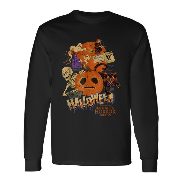 Halloween Horror Nights Hhn Lil Boo Long Sleeve T-Shirt