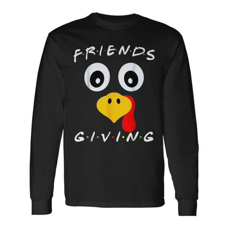 Happy Friendsgiving Matching Turkey Friend Thanksgiving 2023 Long Sleeve T-Shirt