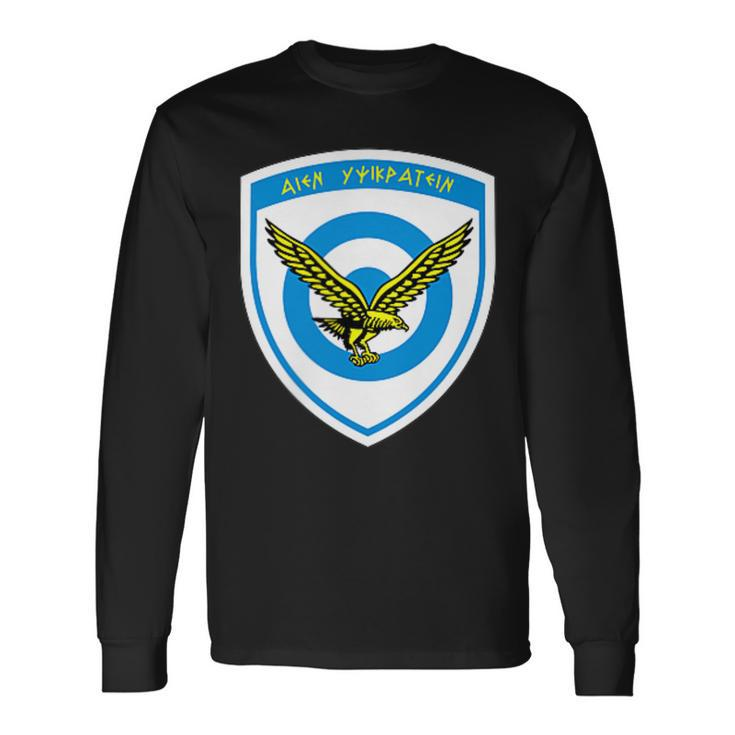 Hellenic Greek Air Force Long Sleeve T-Shirt T-Shirt