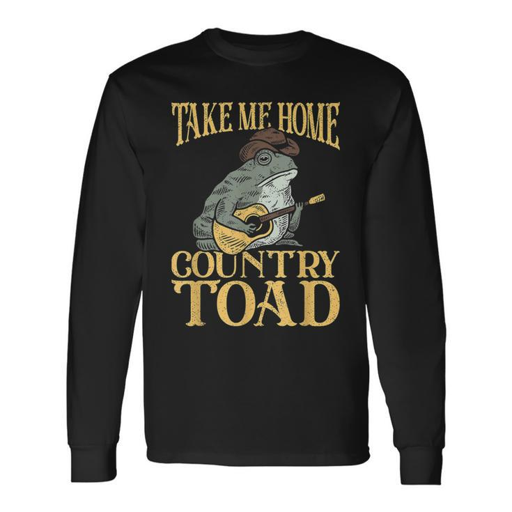 Take Me Home Country Toad Vintage Classic Long Sleeve T-Shirt