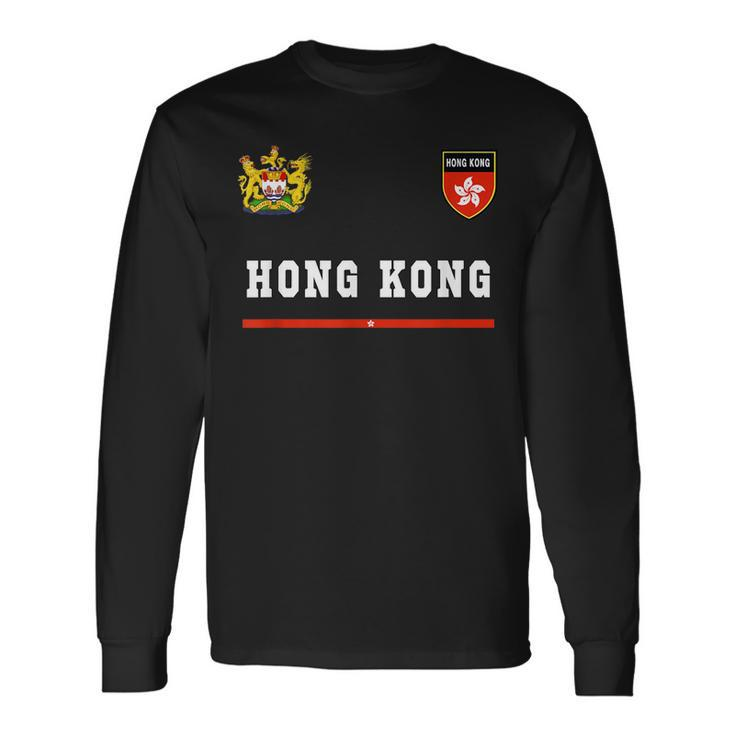 Hong Kong SportSoccer Jersey Flag Football Long Sleeve T-Shirt T-Shirt