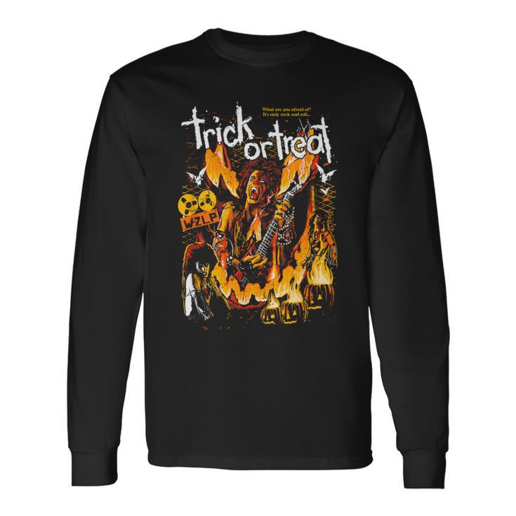 The Horrors Of Halloween Trick Or Treat 1986 Long Sleeve T-Shirt
