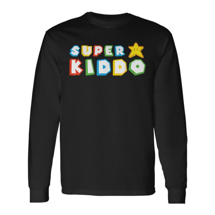 Humor Super Kiddo Gaming Meme For Kiddo Long Sleeve T-Shirt T-Shirt