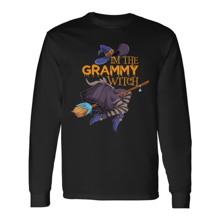 I'm The Grammy Witch Halloween Matching Group Costume Long Sleeve T-Shirt