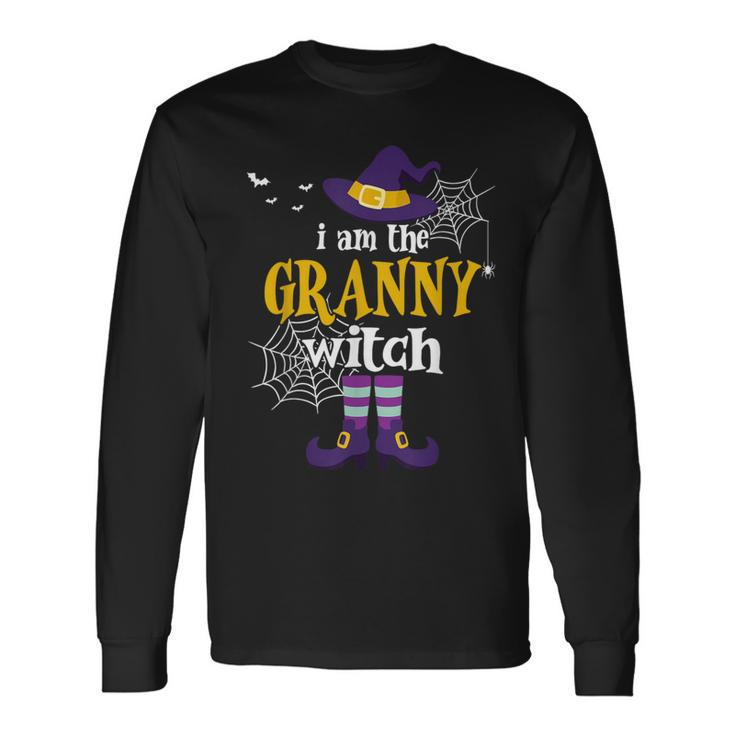 I’M The Granny Witch Family Halloween Costume Long Sleeve T-Shirt