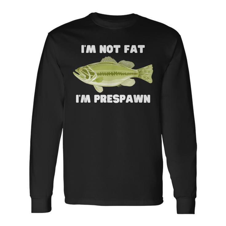 Does This Make My Bass Look Big Fishing Long Sleeve T-Shirt T