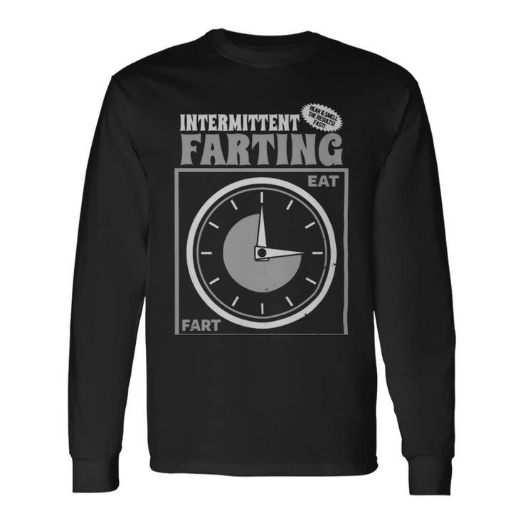Intermittent Farting Intermittent Farting Long Sleeve T-Shirt